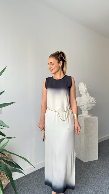 Adio Original Model Black and White Dress