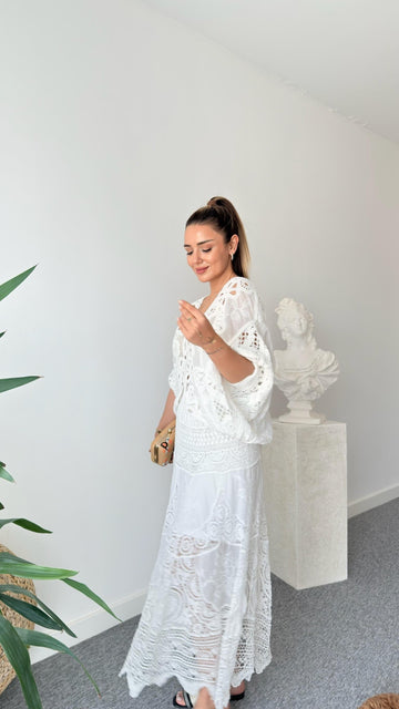 Luwre Design Lace Detailed Blouse