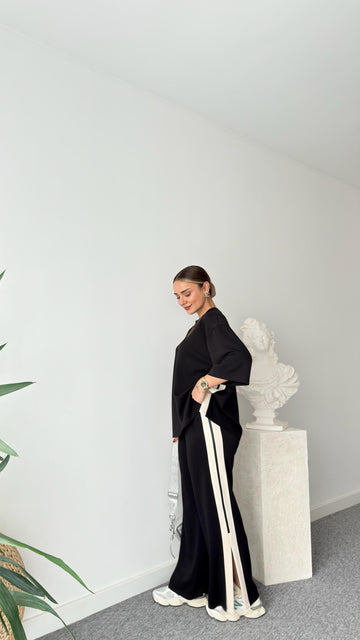 Perdu Side Stripe Oys Modal Suit