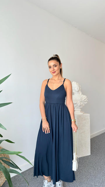 Modal Jumpsuit with Rope Straps
