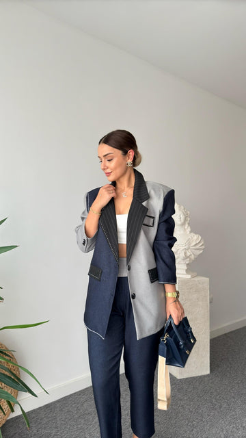 July Color Transition Design Blazer Jacket