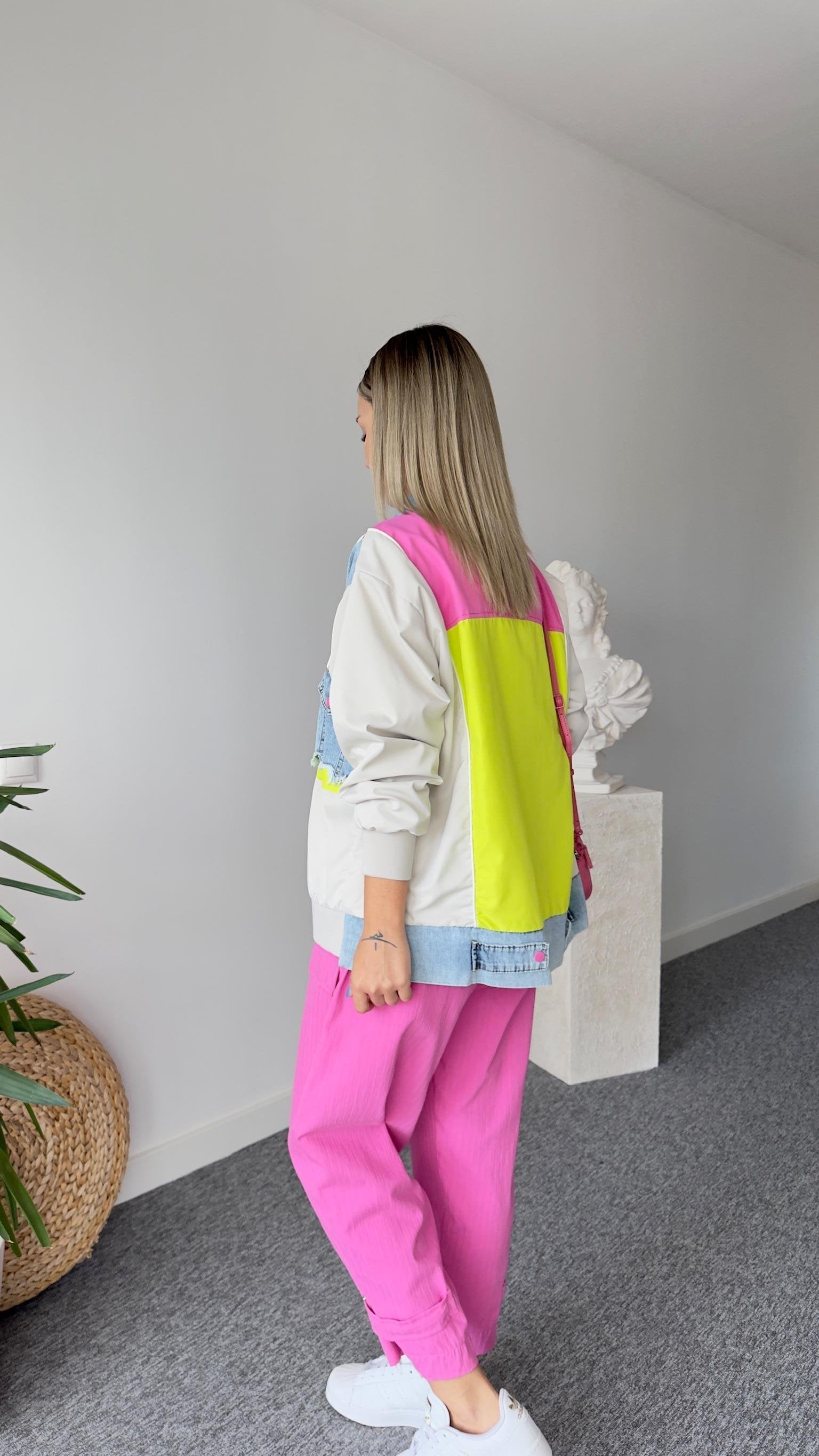 Lionel Neon Gradient Design Jacket