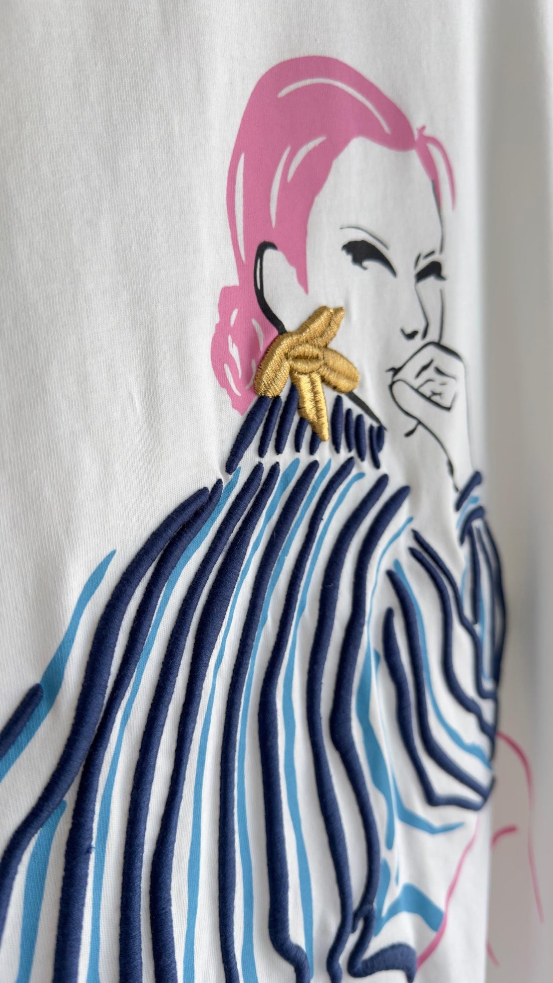 Avol Girl Printed White T-shirt