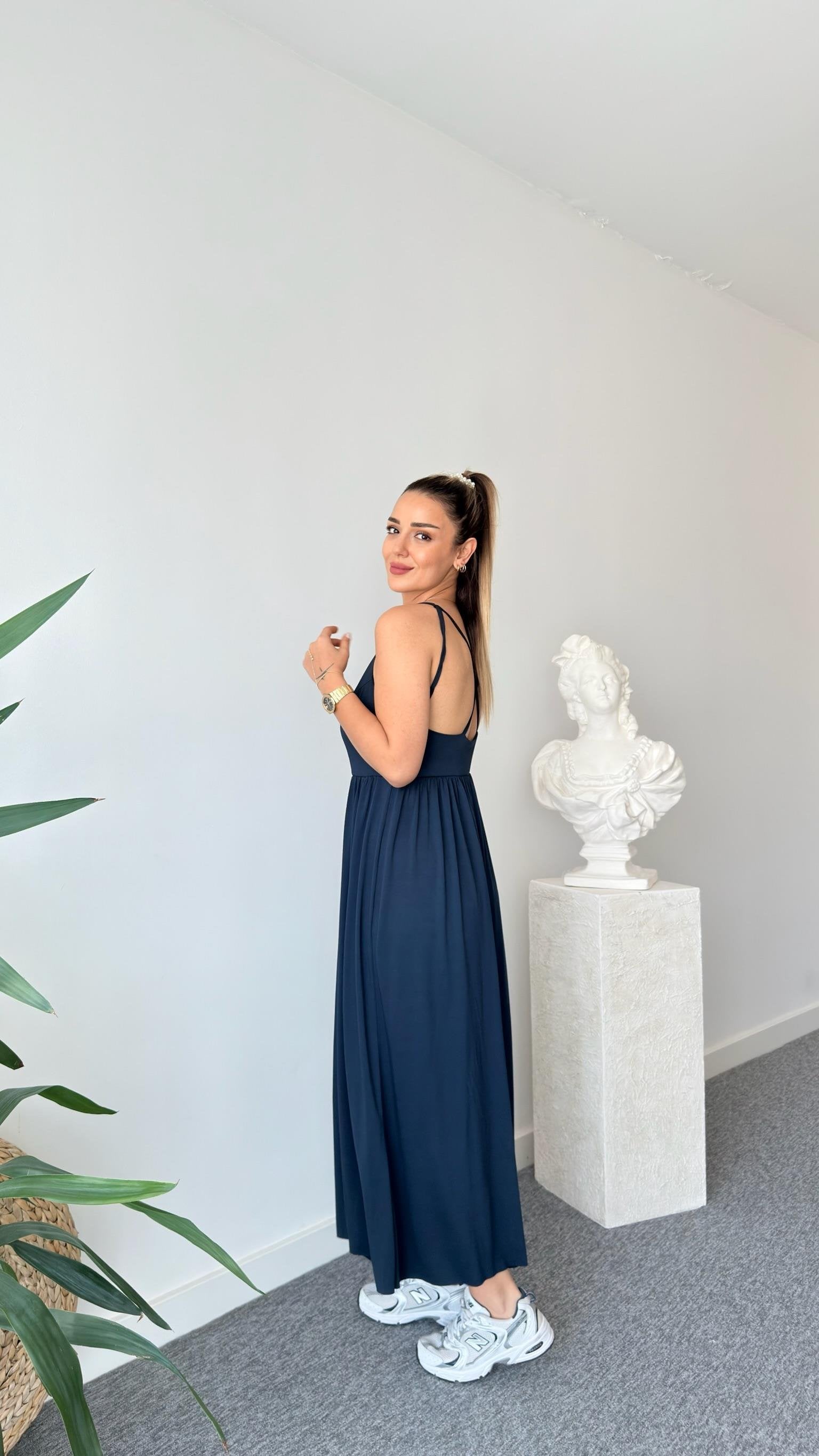 Modal Jumpsuit with Rope Straps