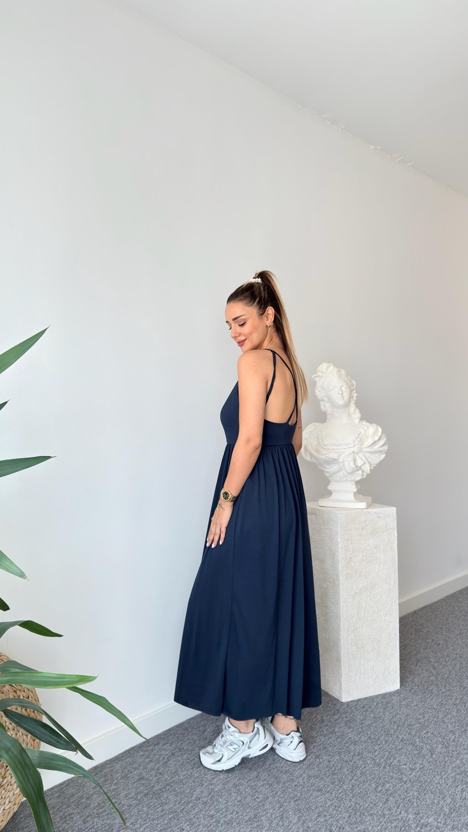 Modal Jumpsuit with Rope Straps
