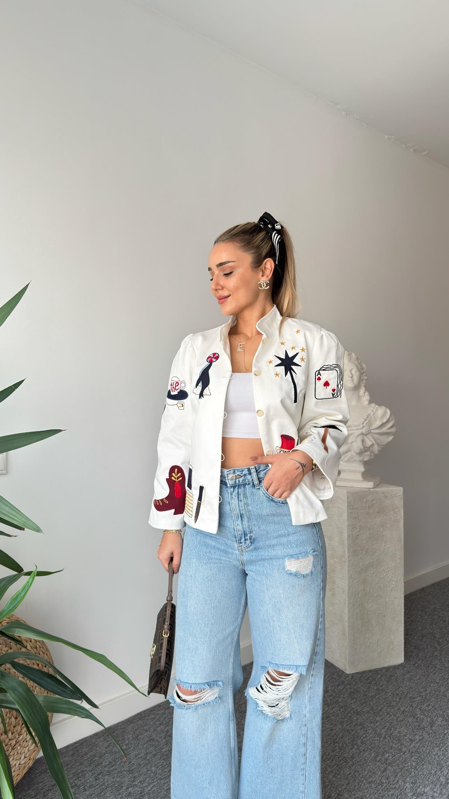 Pinterest Embroidered Design Jacket