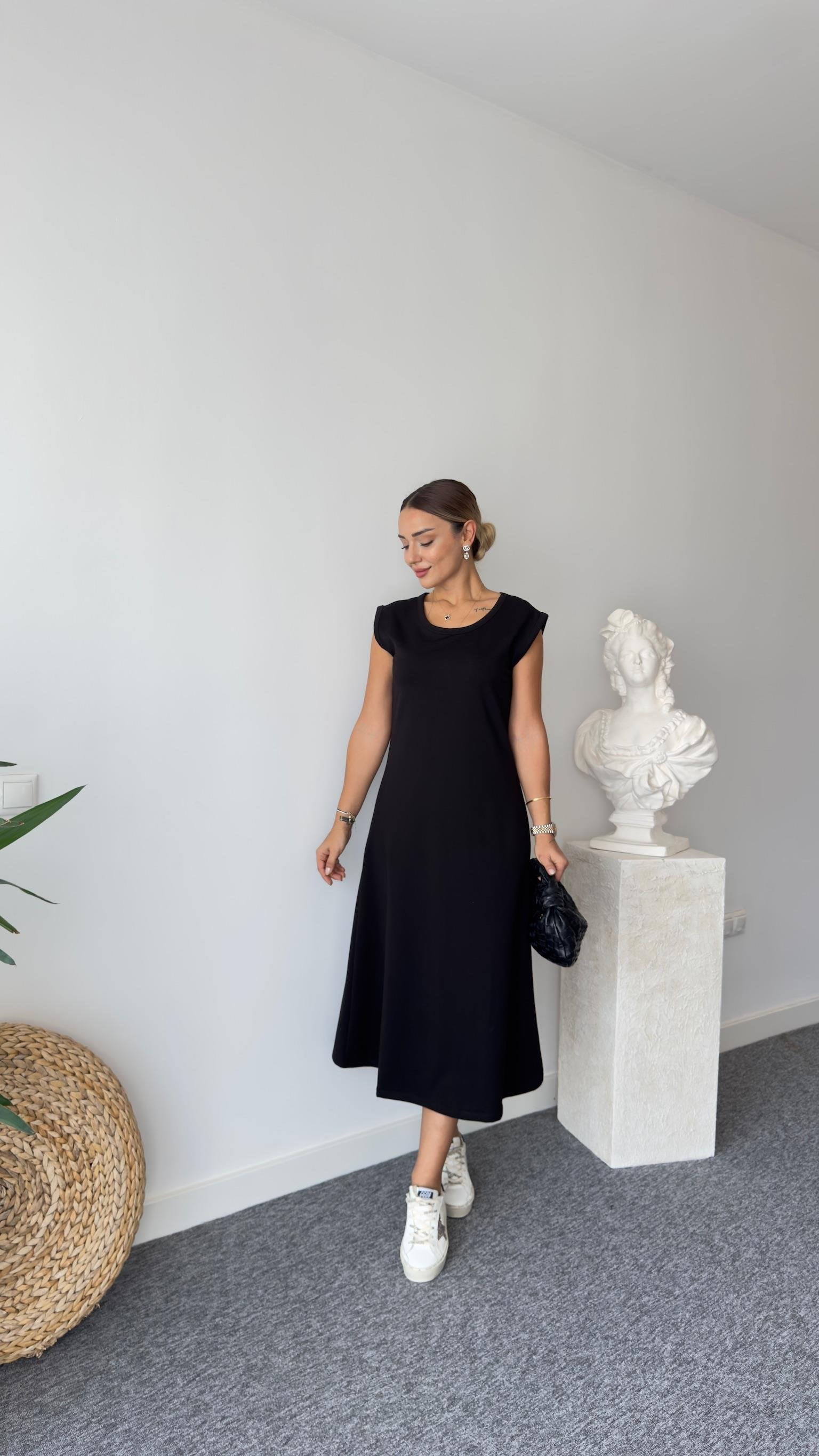 Black Two-Piece Dress with Leroy Jacket