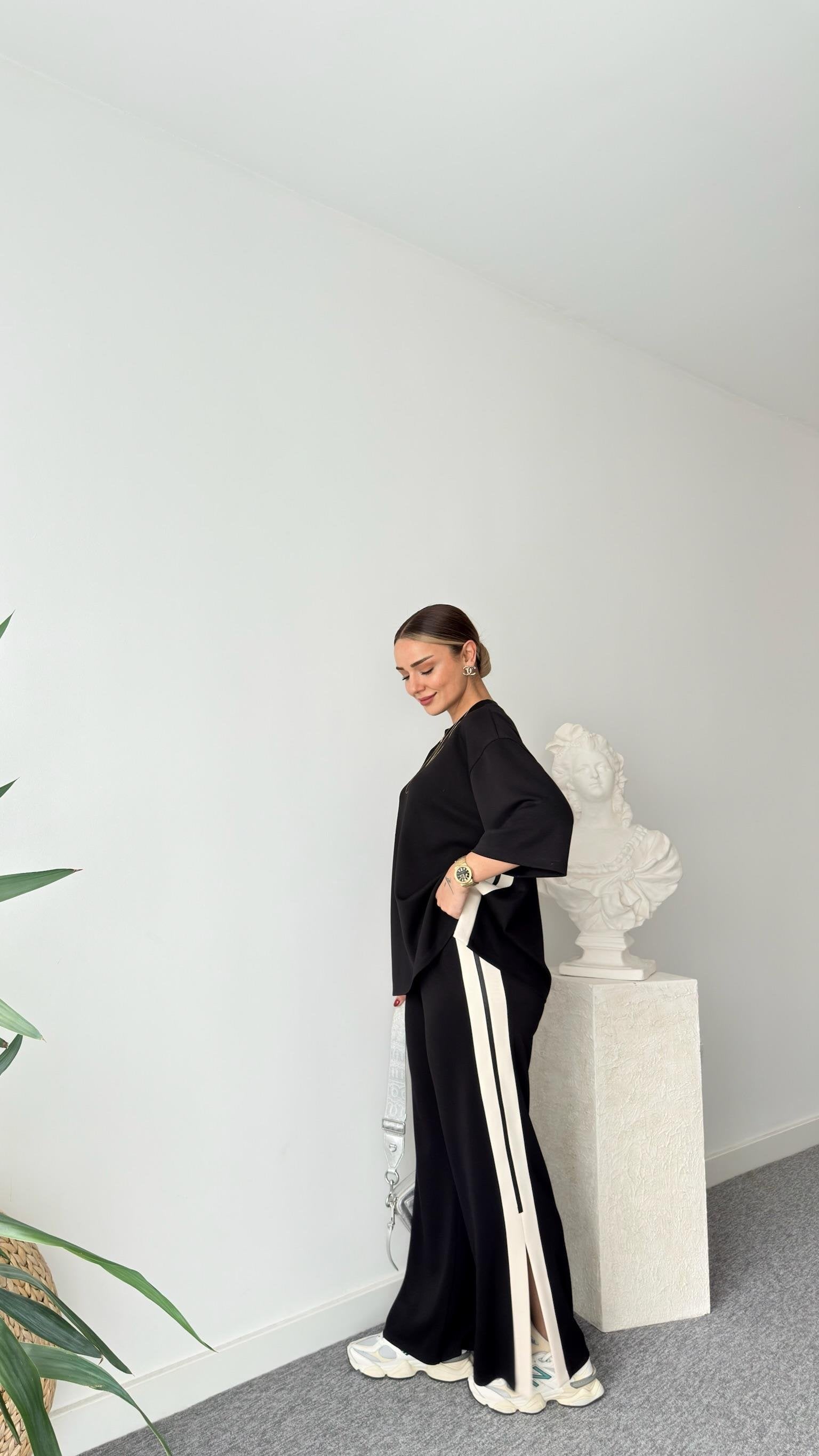 Perdu Side Stripe Oys Modal Suit
