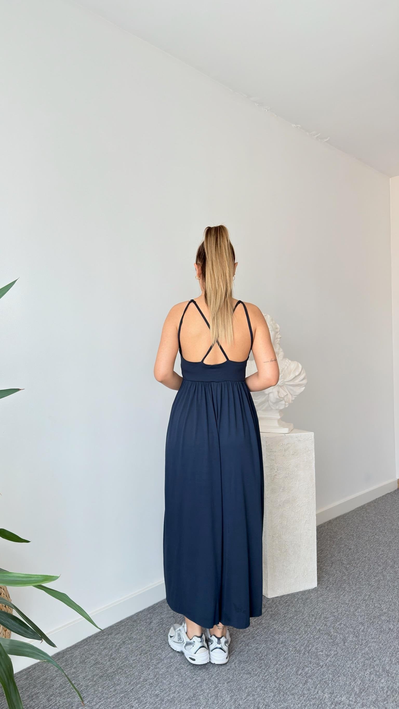 Modal Jumpsuit with Rope Straps