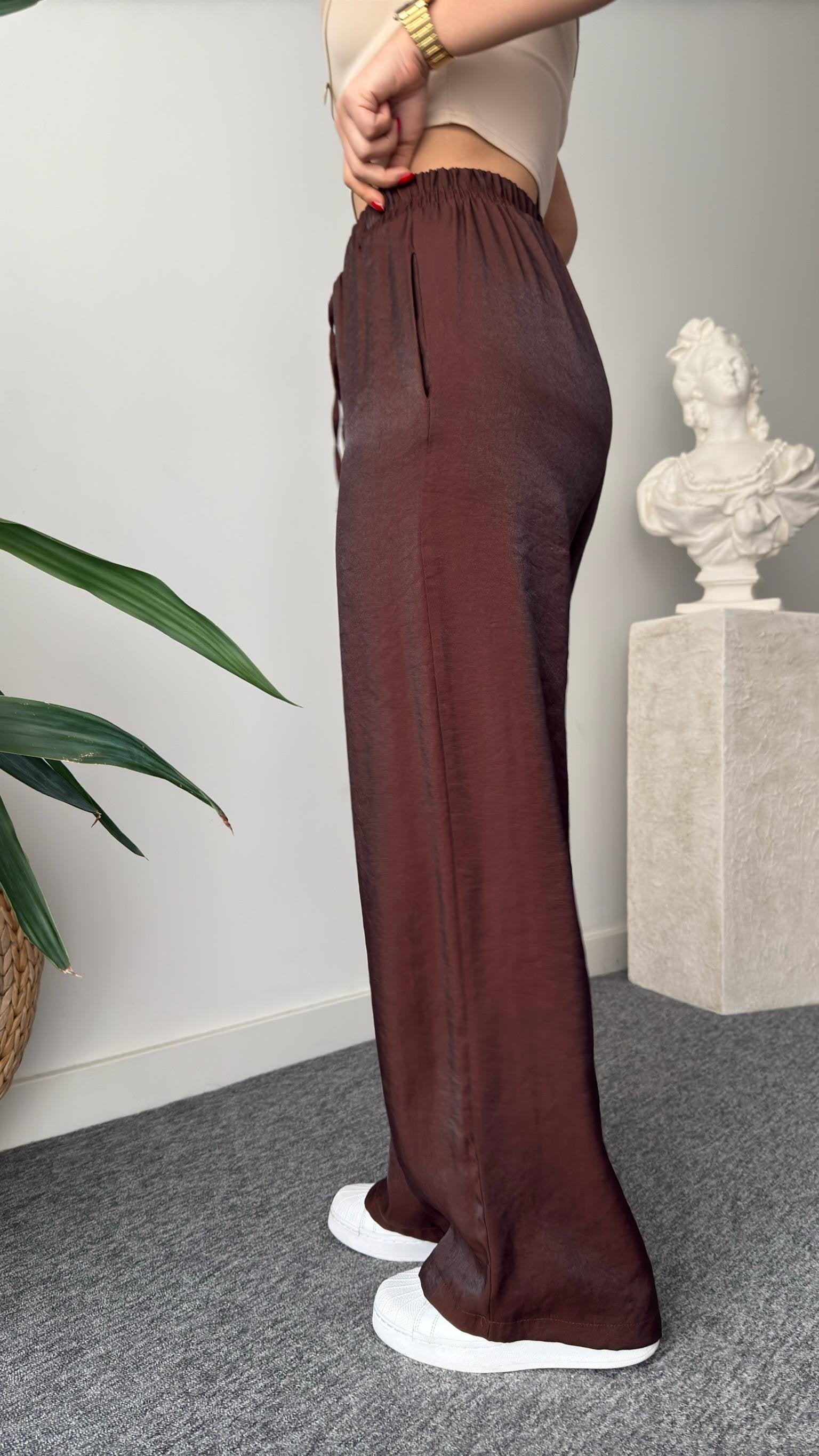 Brown Vuaye Pocket Detailed Suit