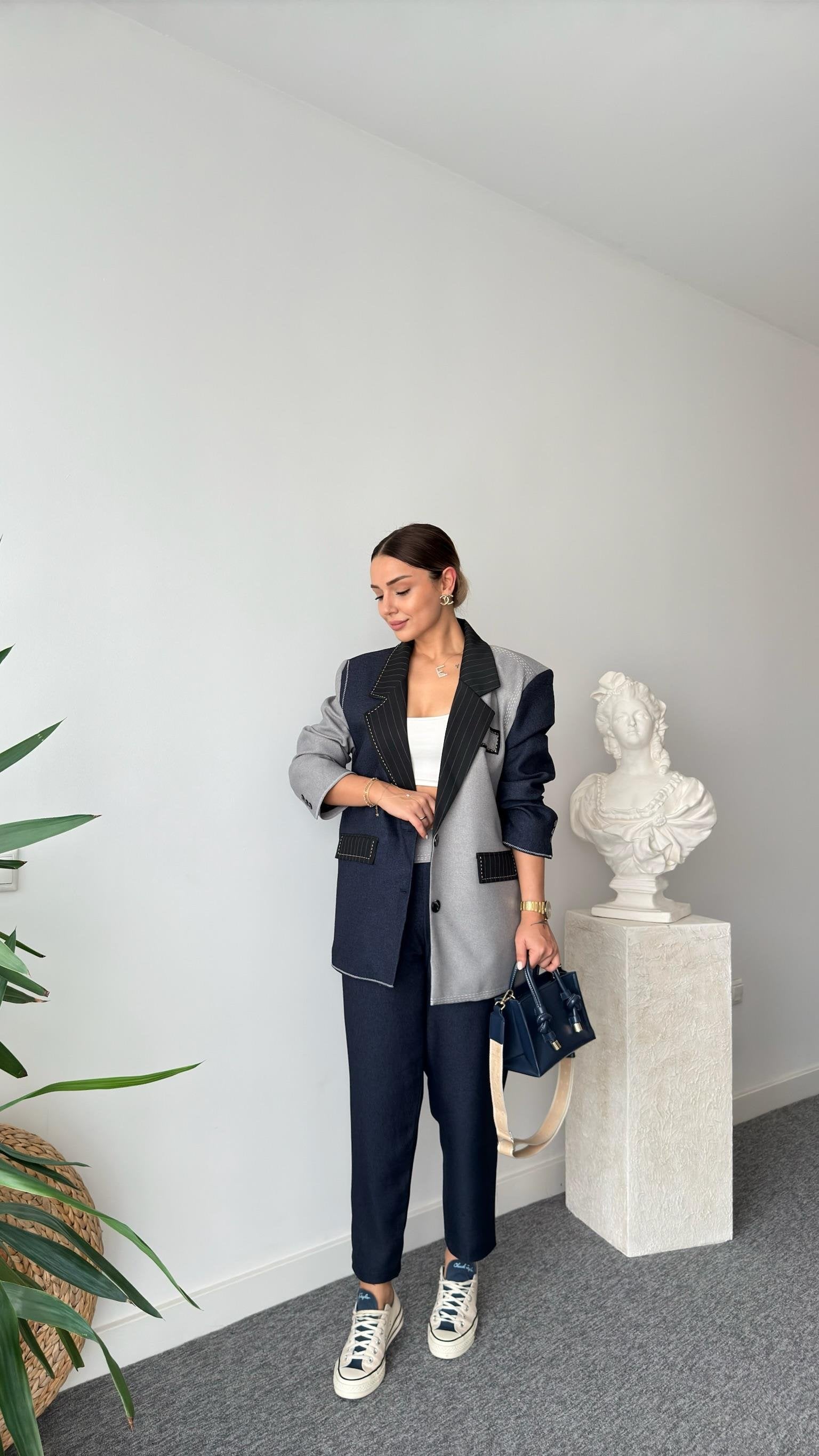July Color Transition Design Blazer Jacket