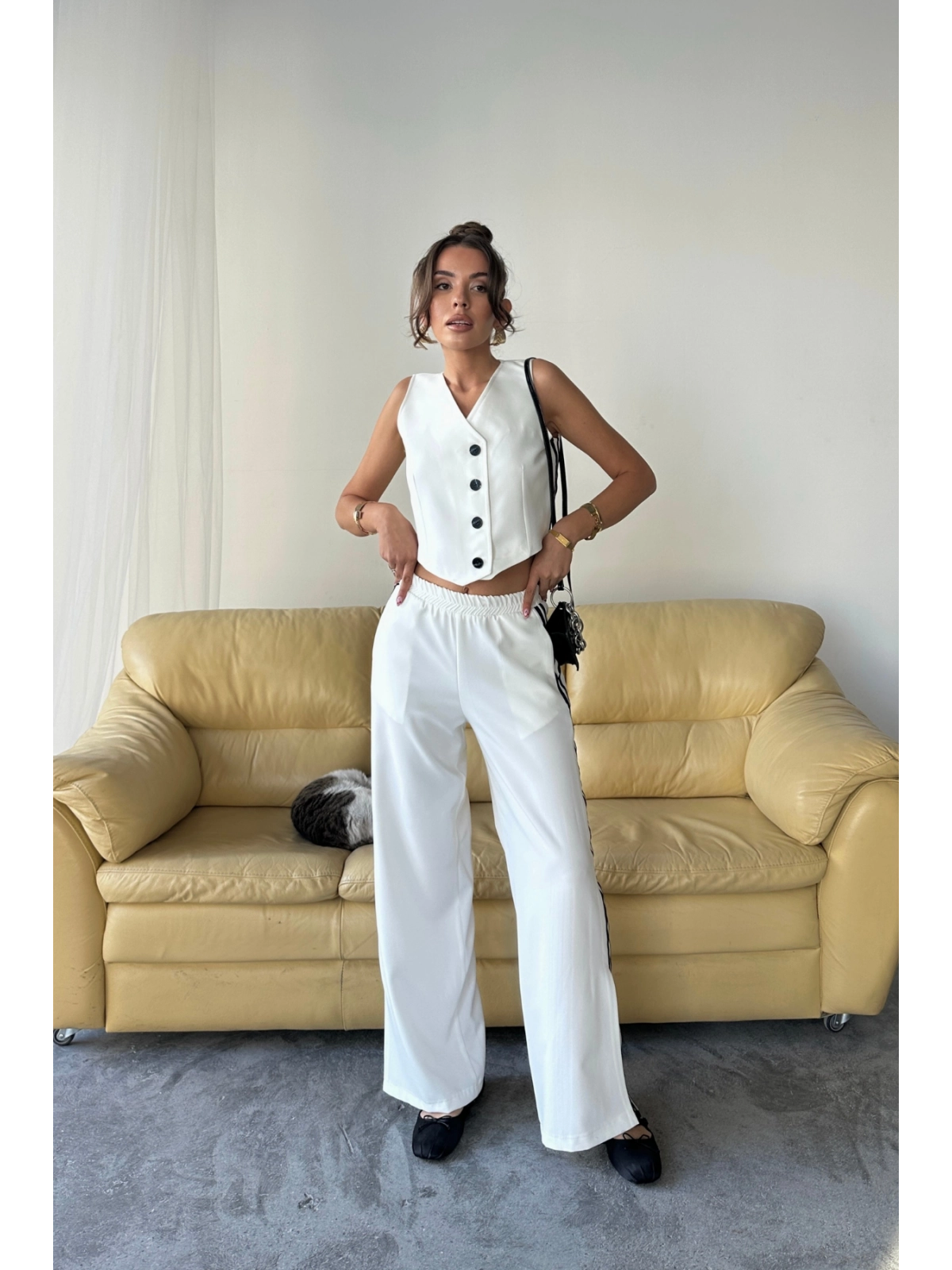 CROP VEST