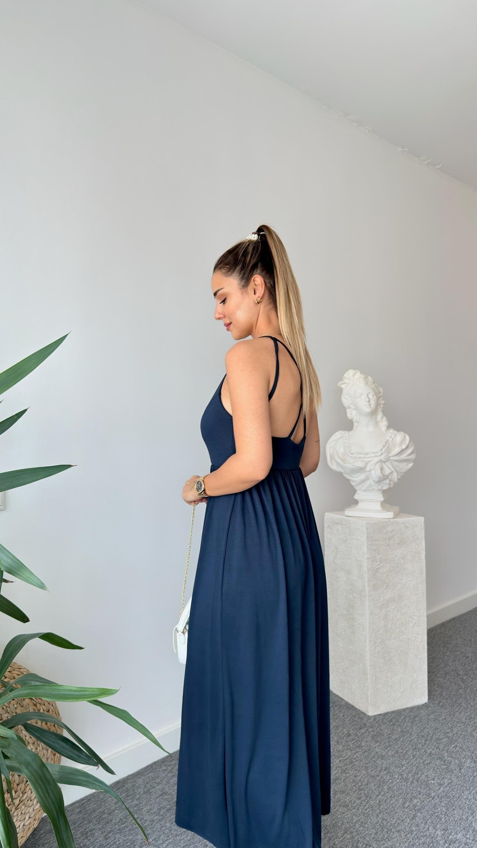 Modal Jumpsuit with Rope Straps