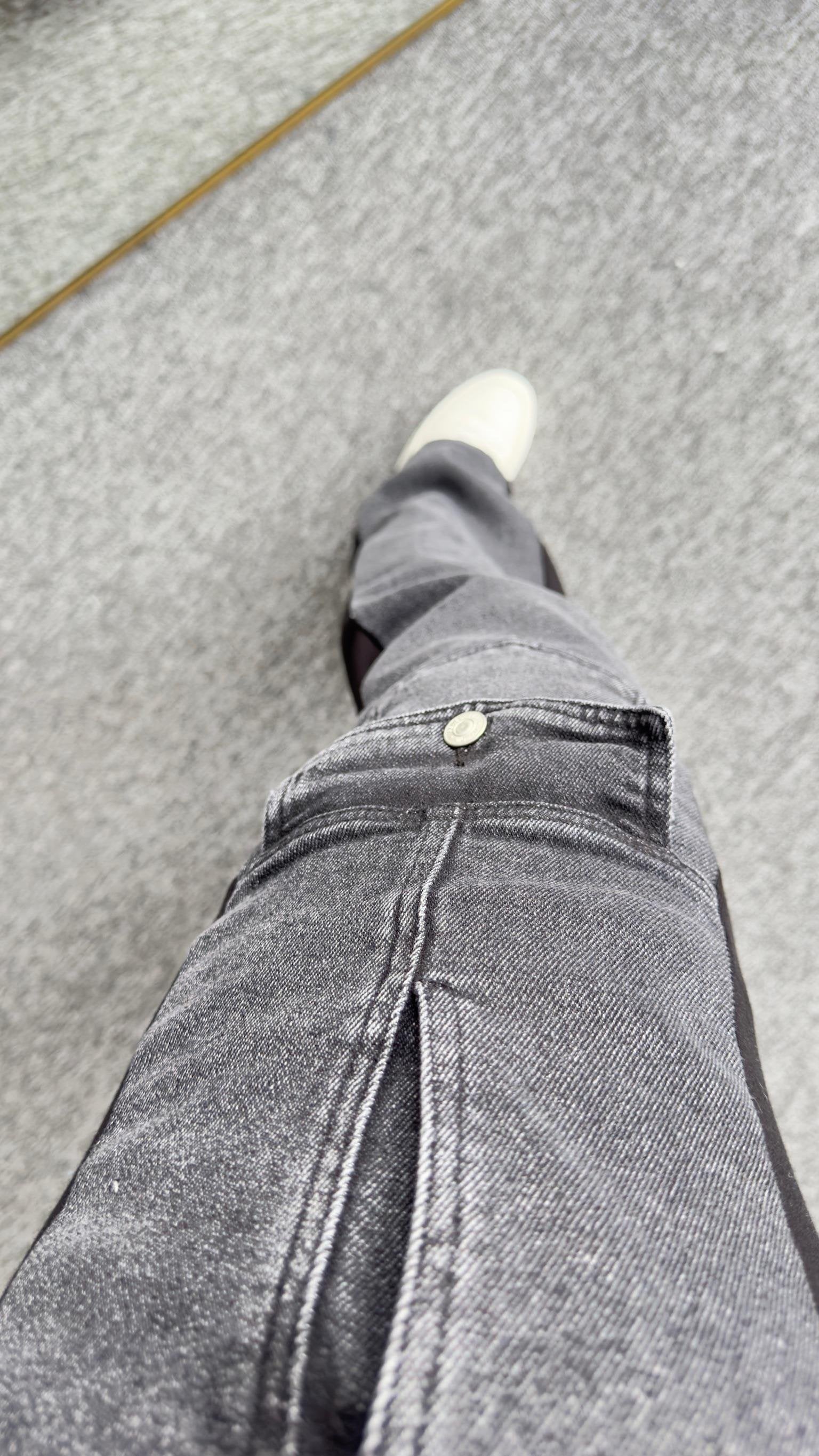 Vives Anthracite Denim Detailed Suit