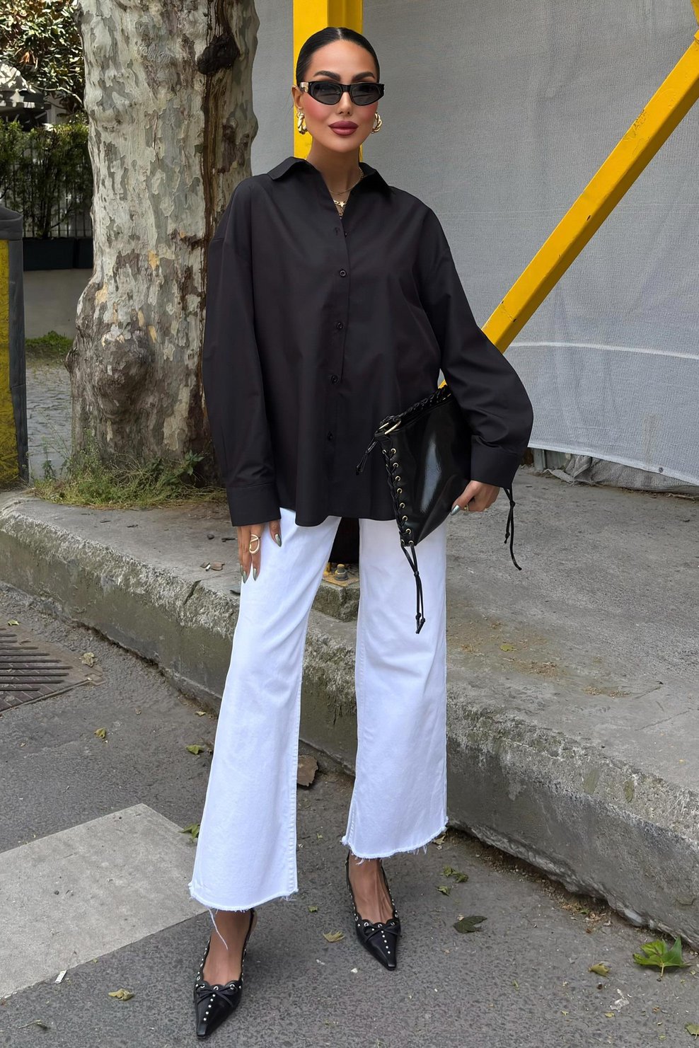 Classic Oversize Poplin Shirt