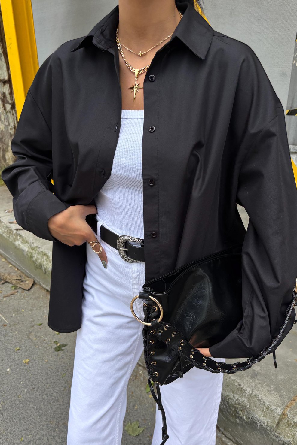 Classic Oversize Poplin Shirt