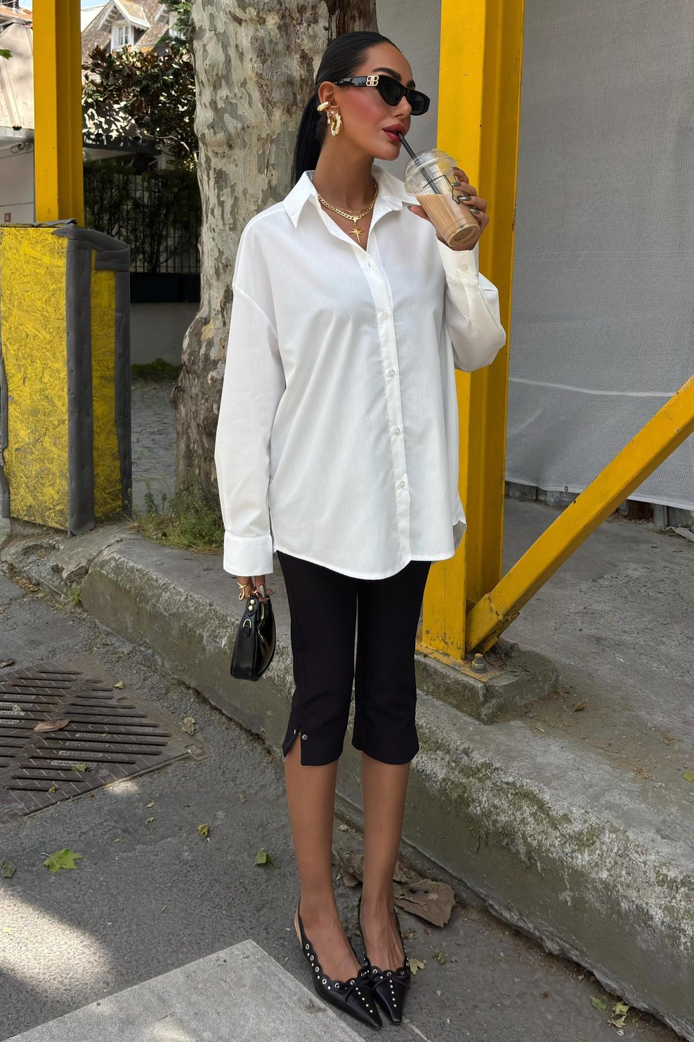 Classic Oversize Poplin Shirt