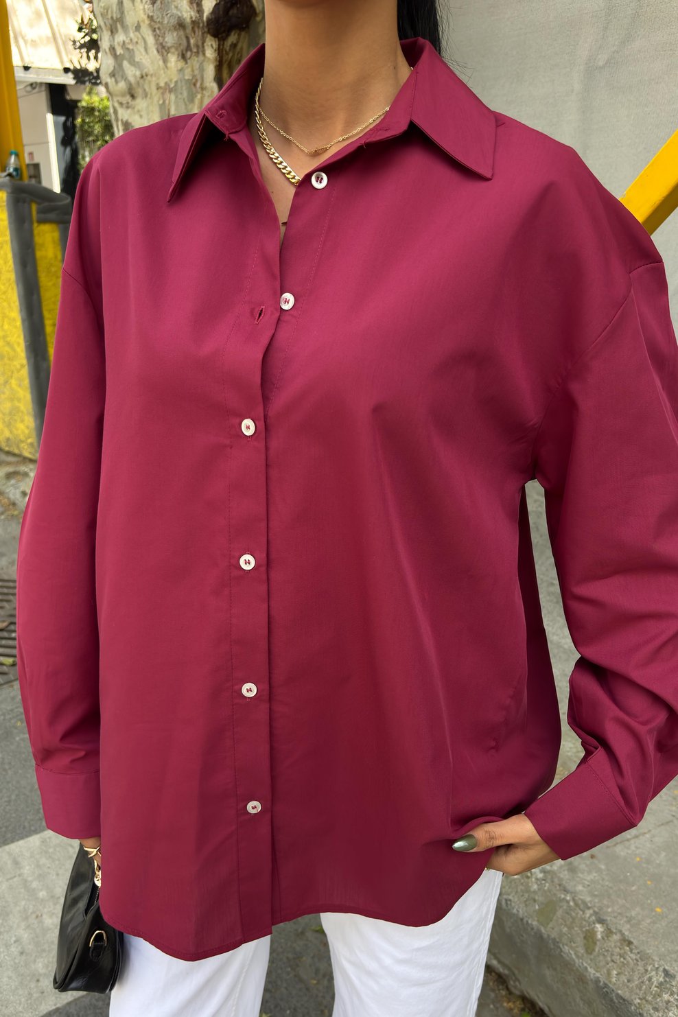 Classic Oversize Poplin Shirt
