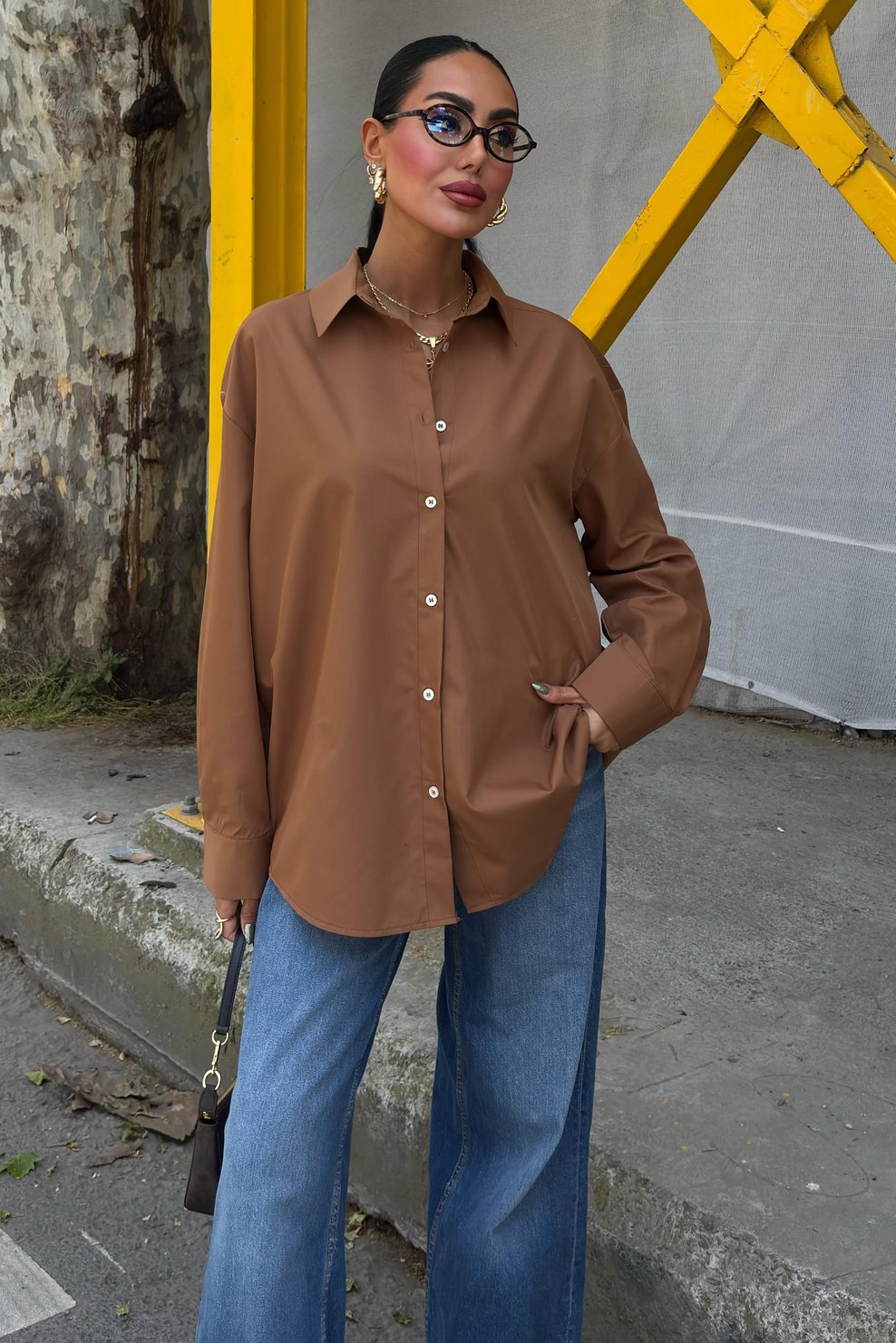 Classic Oversize Poplin Shirt