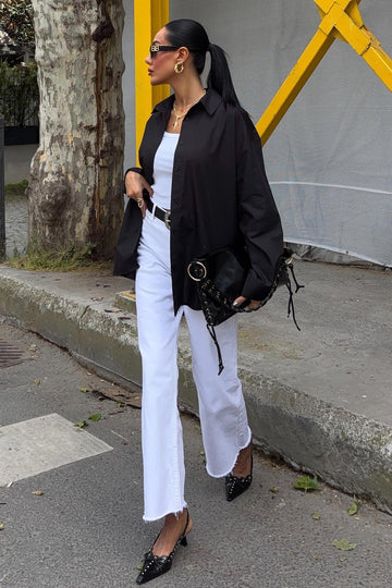 Classic Oversize Poplin Shirt