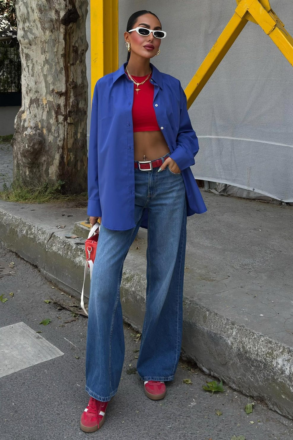 Classic Oversize Poplin Shirt