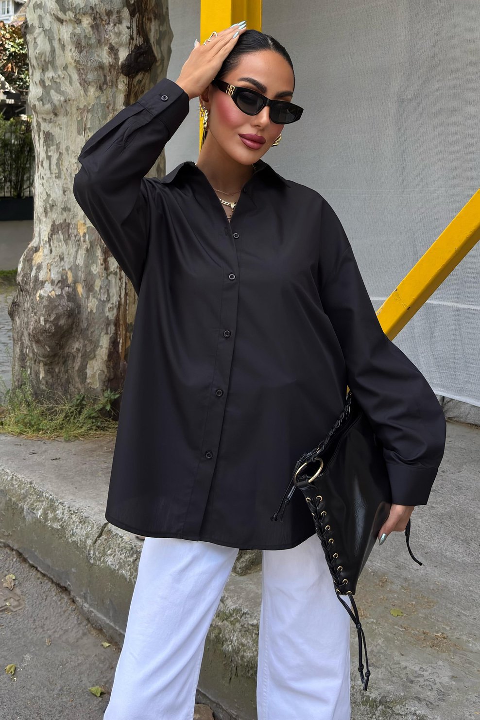 Classic Oversize Poplin Shirt
