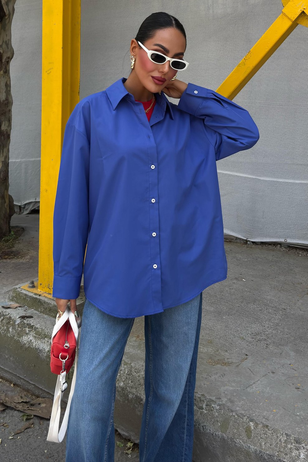 Classic Oversize Poplin Shirt