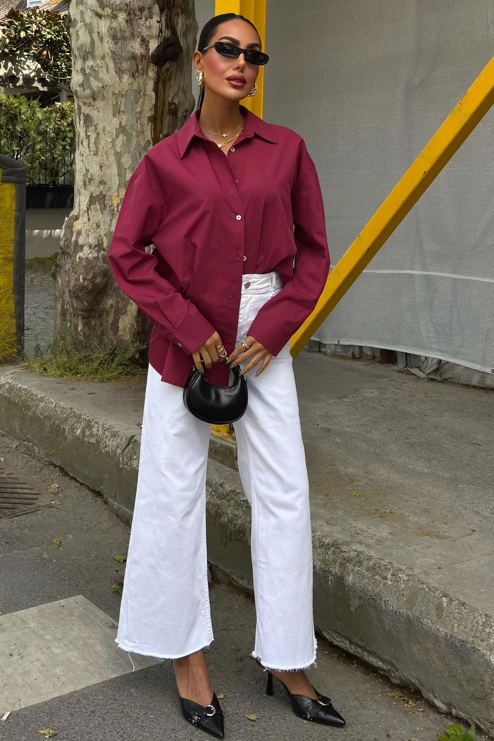 Classic Oversize Poplin Shirt