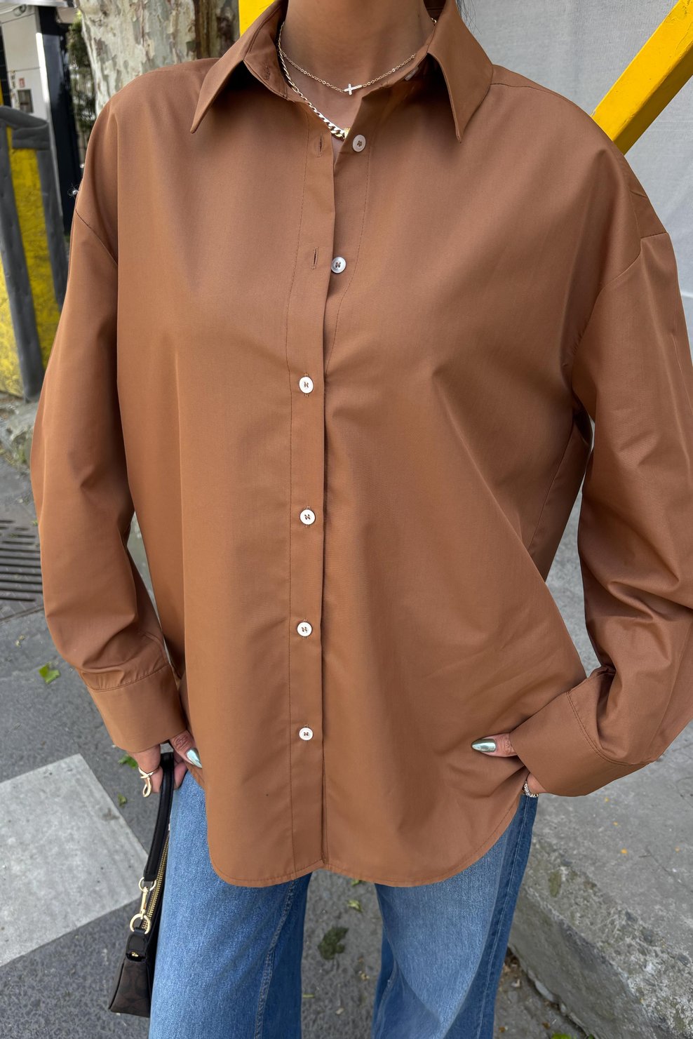 Classic Oversize Poplin Shirt