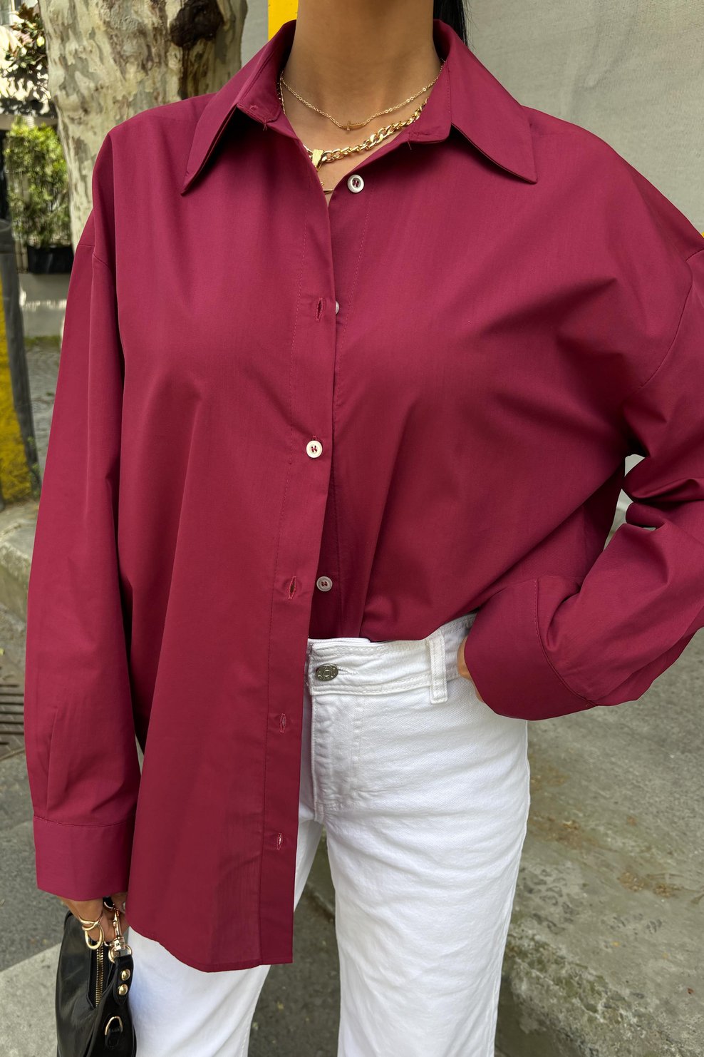 Classic Oversize Poplin Shirt