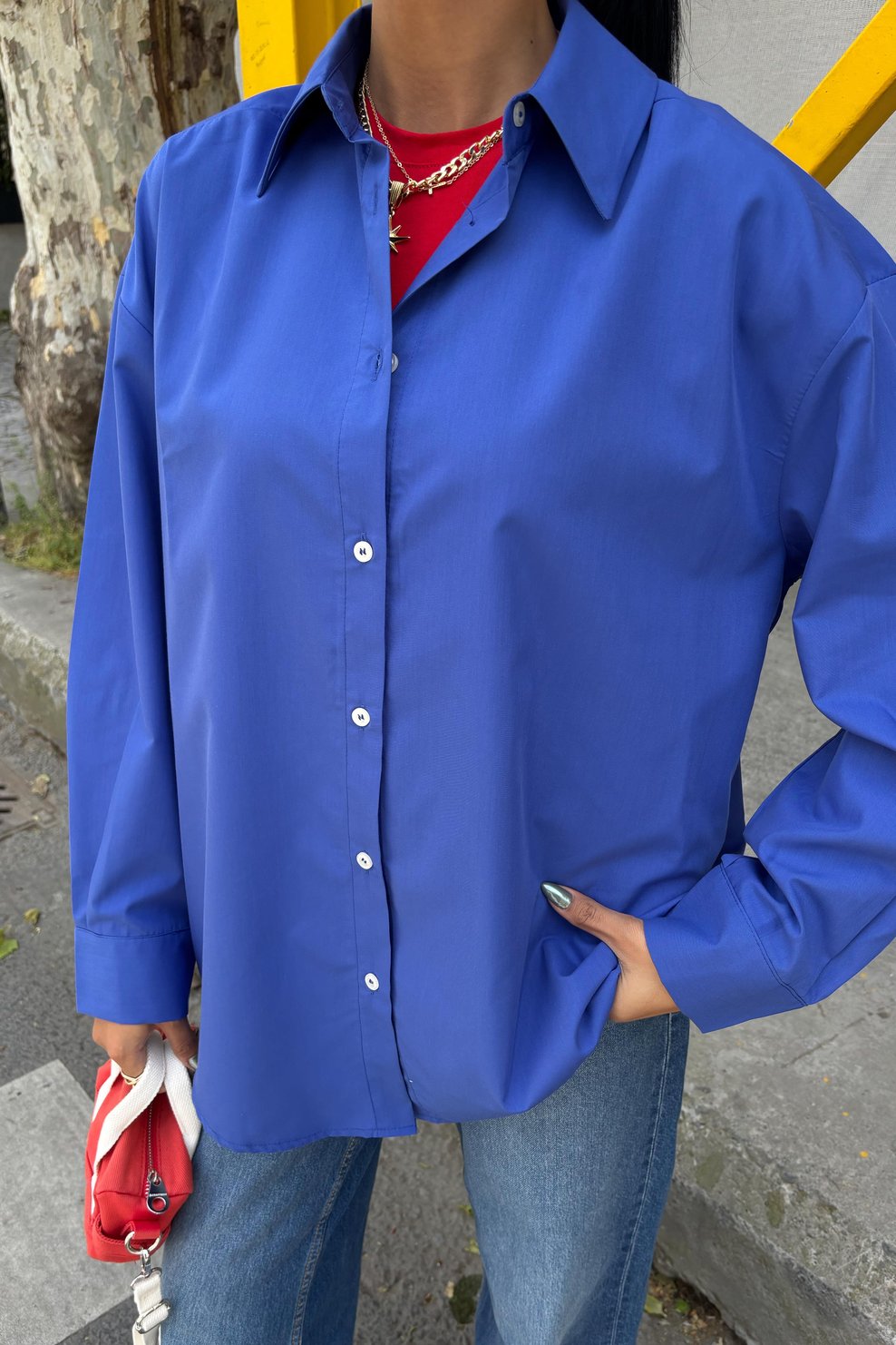 Classic Oversize Poplin Shirt