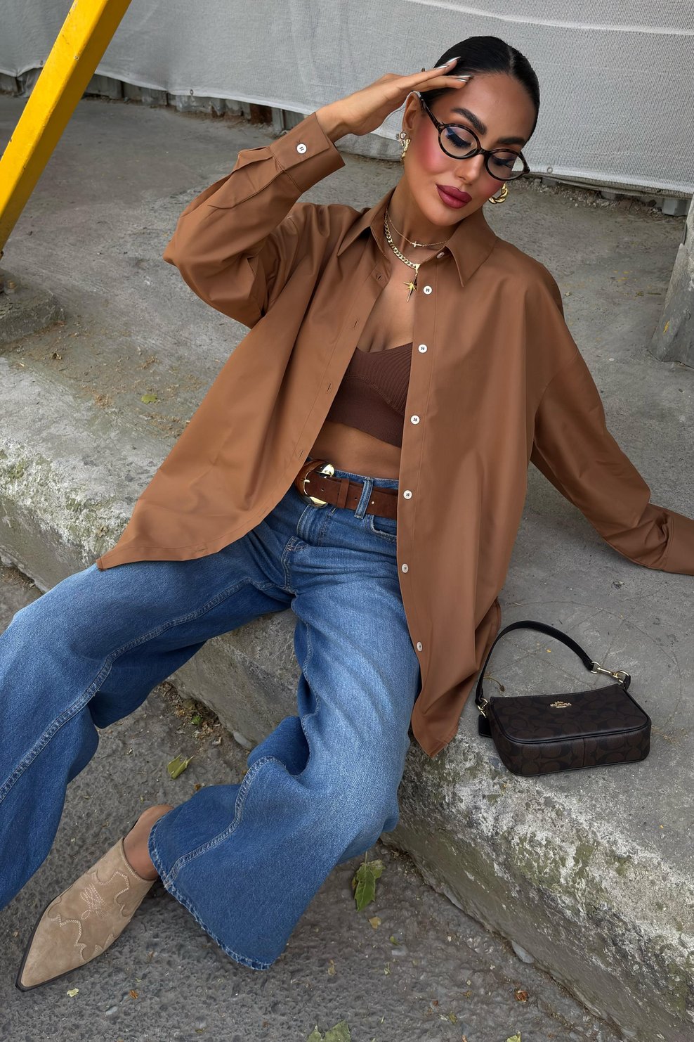 Classic Oversize Poplin Shirt