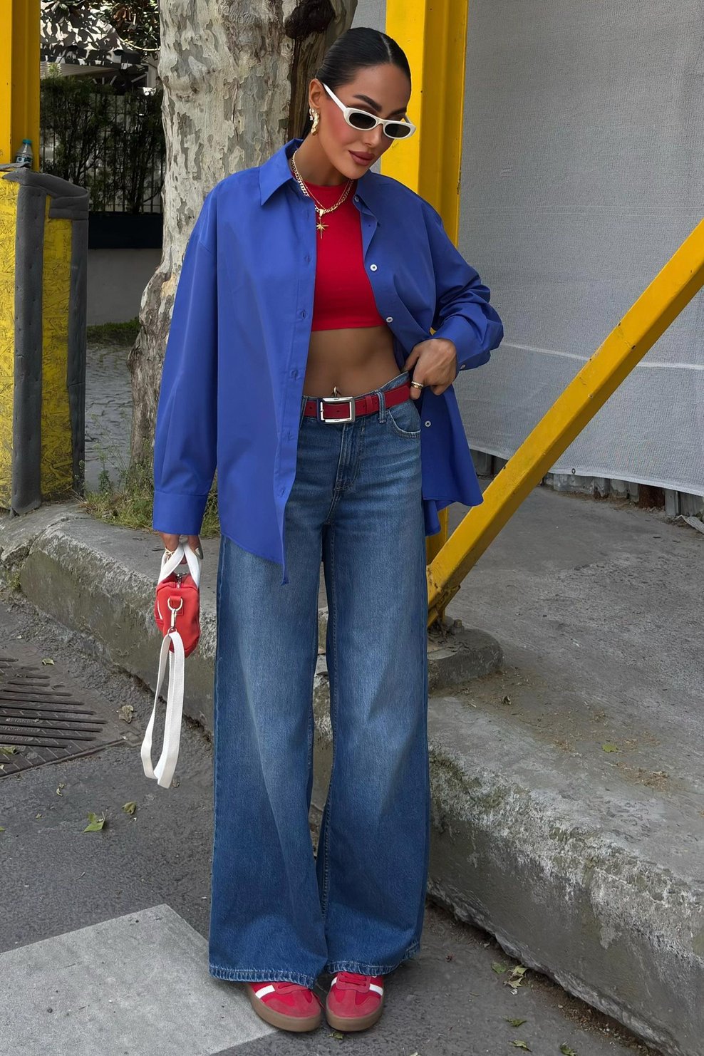 Classic Oversize Poplin Shirt