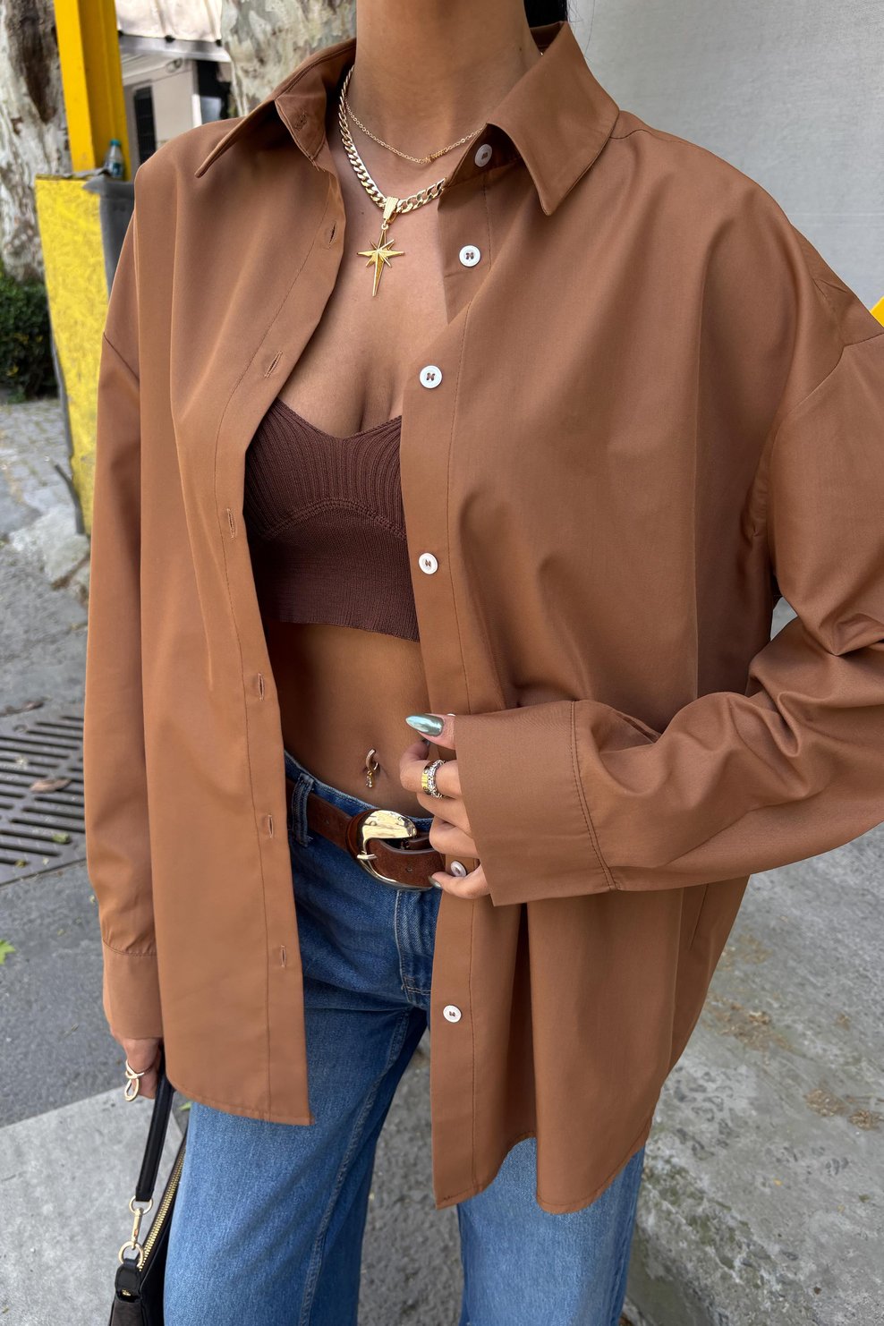Classic Oversize Poplin Shirt