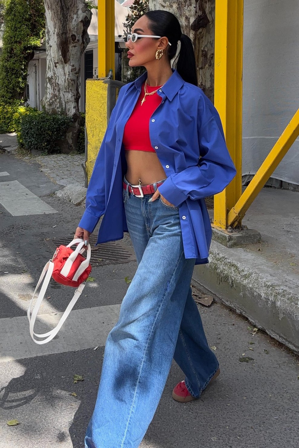 Classic Oversize Poplin Shirt