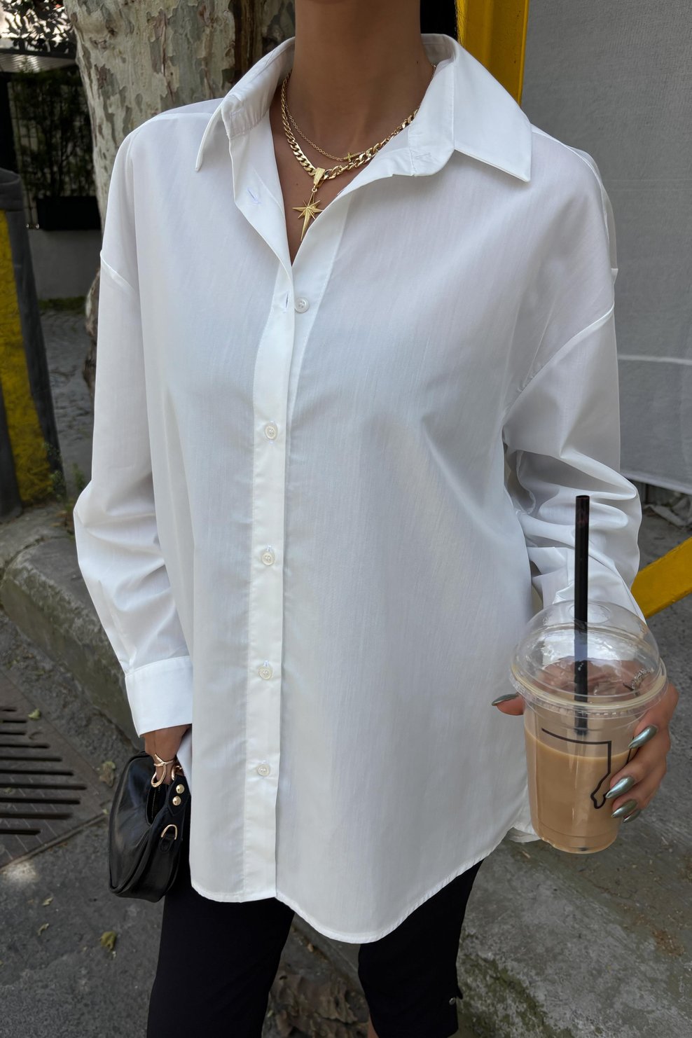 Classic Oversize Poplin Shirt