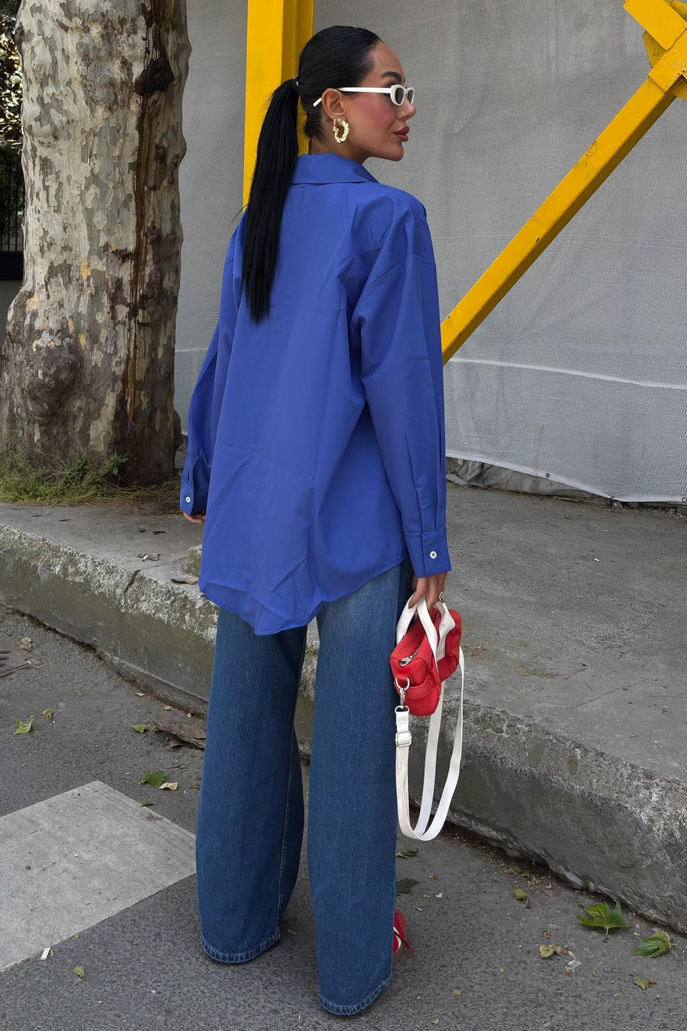 Classic Oversize Poplin Shirt