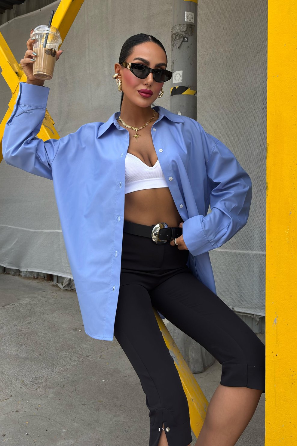 Classic Oversize Poplin Shirt