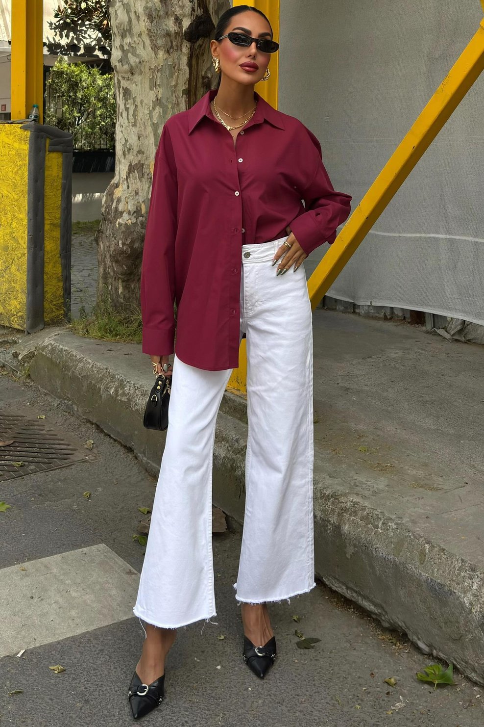 Classic Oversize Poplin Shirt