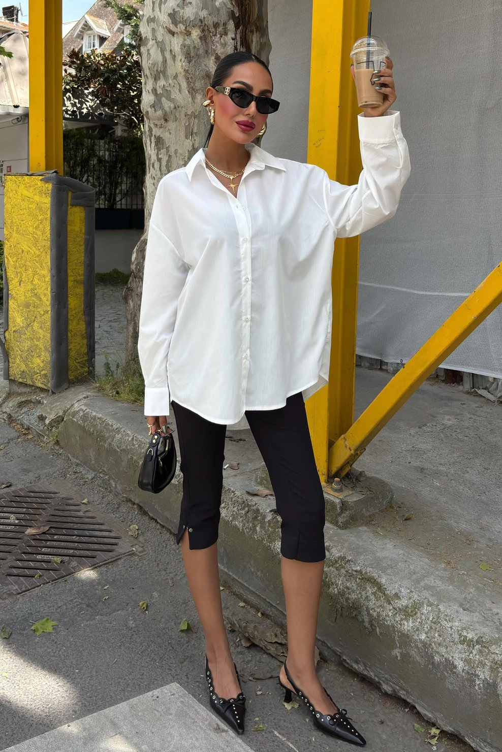 Classic Oversize Poplin Shirt