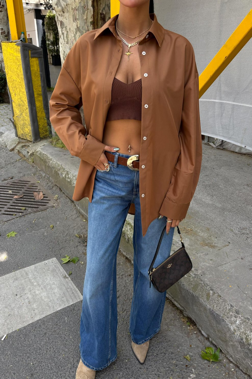Classic Oversize Poplin Shirt