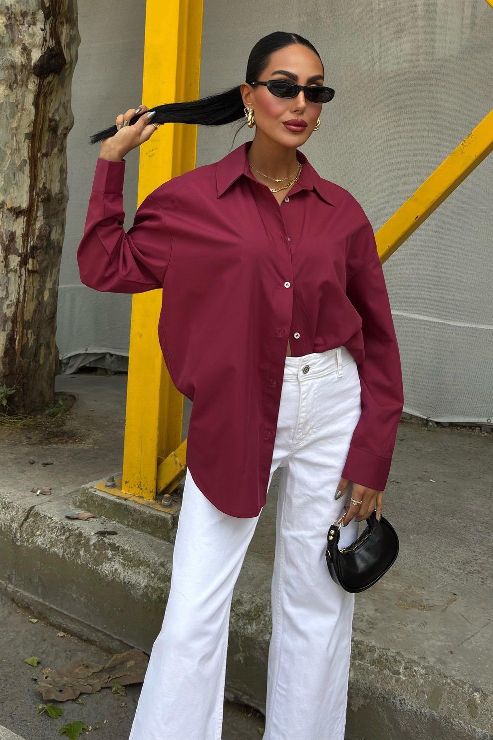 Classic Oversize Poplin Shirt