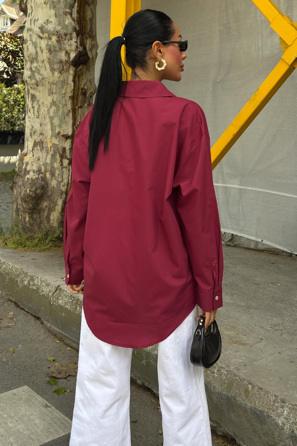 Classic Oversize Poplin Shirt