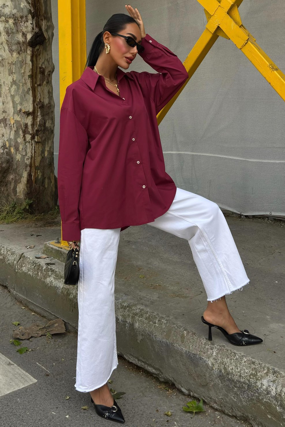 Classic Oversize Poplin Shirt