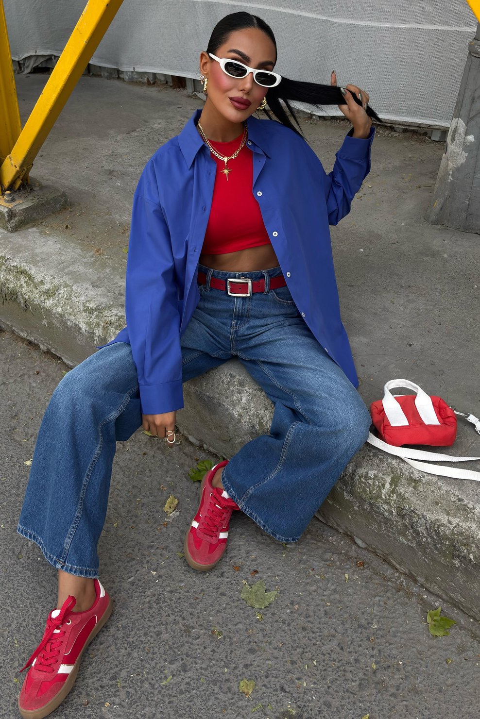 Classic Oversize Poplin Shirt