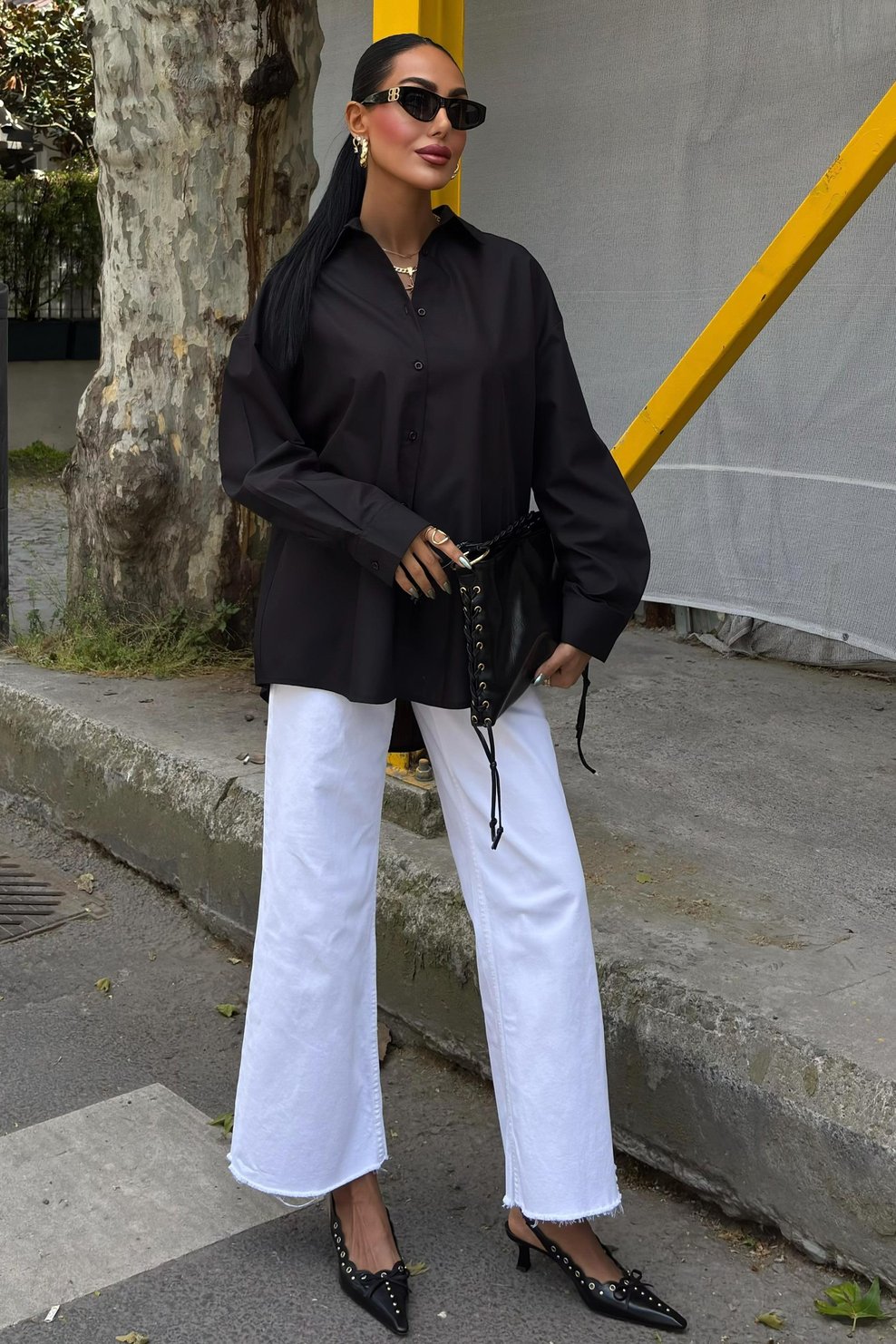 Classic Oversize Poplin Shirt