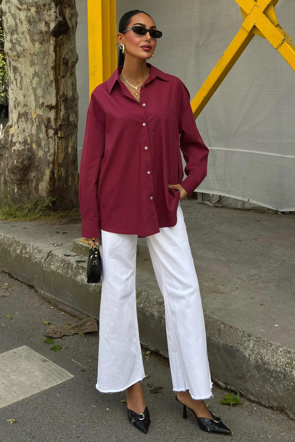 Classic Oversize Poplin Shirt