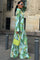 Leaf Patterned Linen Suit